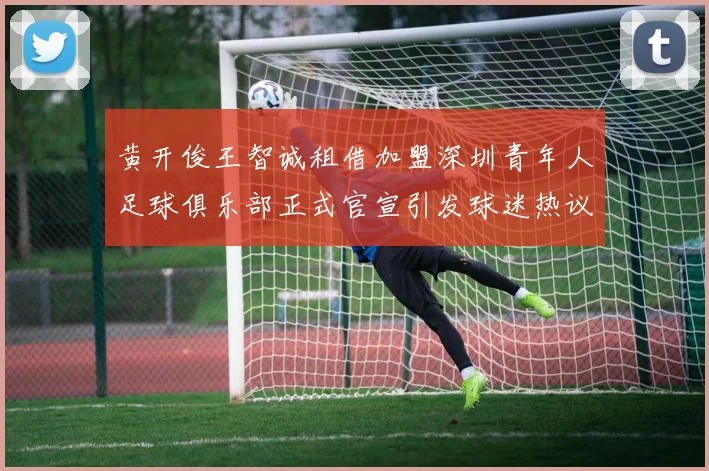 黄开俊王智诚租借加盟深圳青年人足球俱乐部正式官宣引发球迷热议